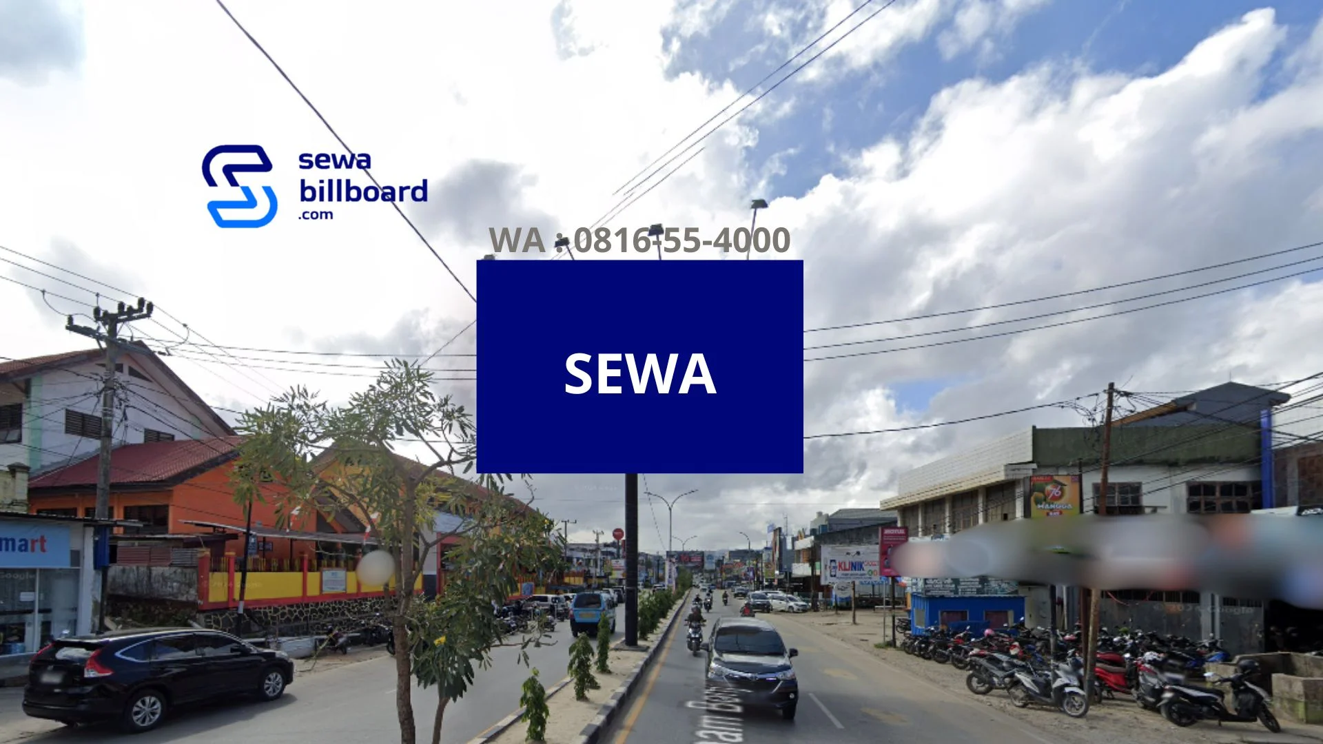 pasang billboard Baubau