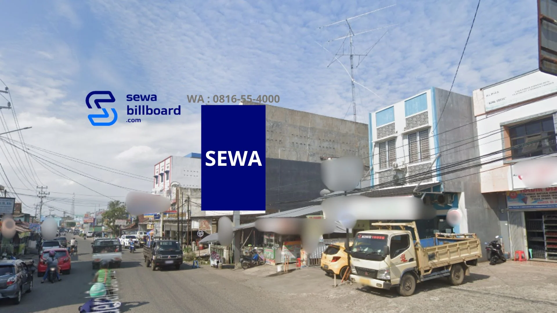 pasang billboard Pagar alam
