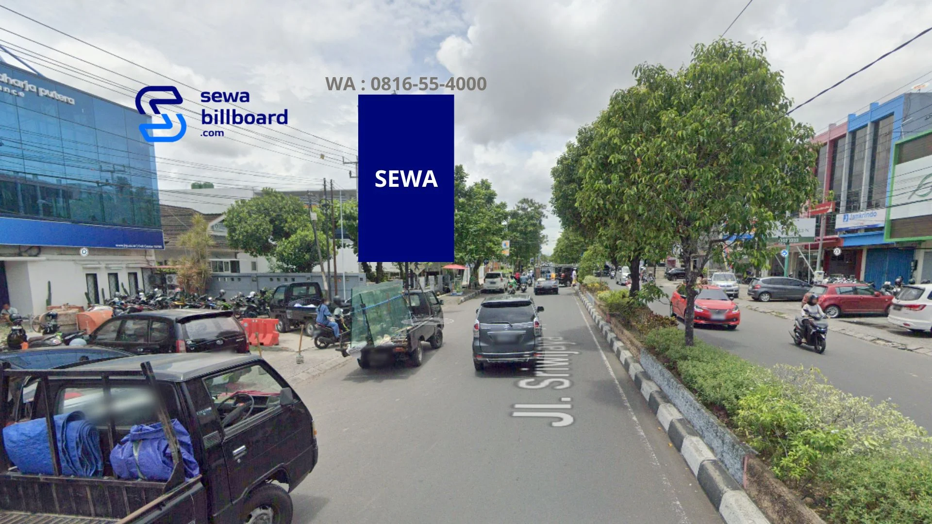 pasang billboard mandalika