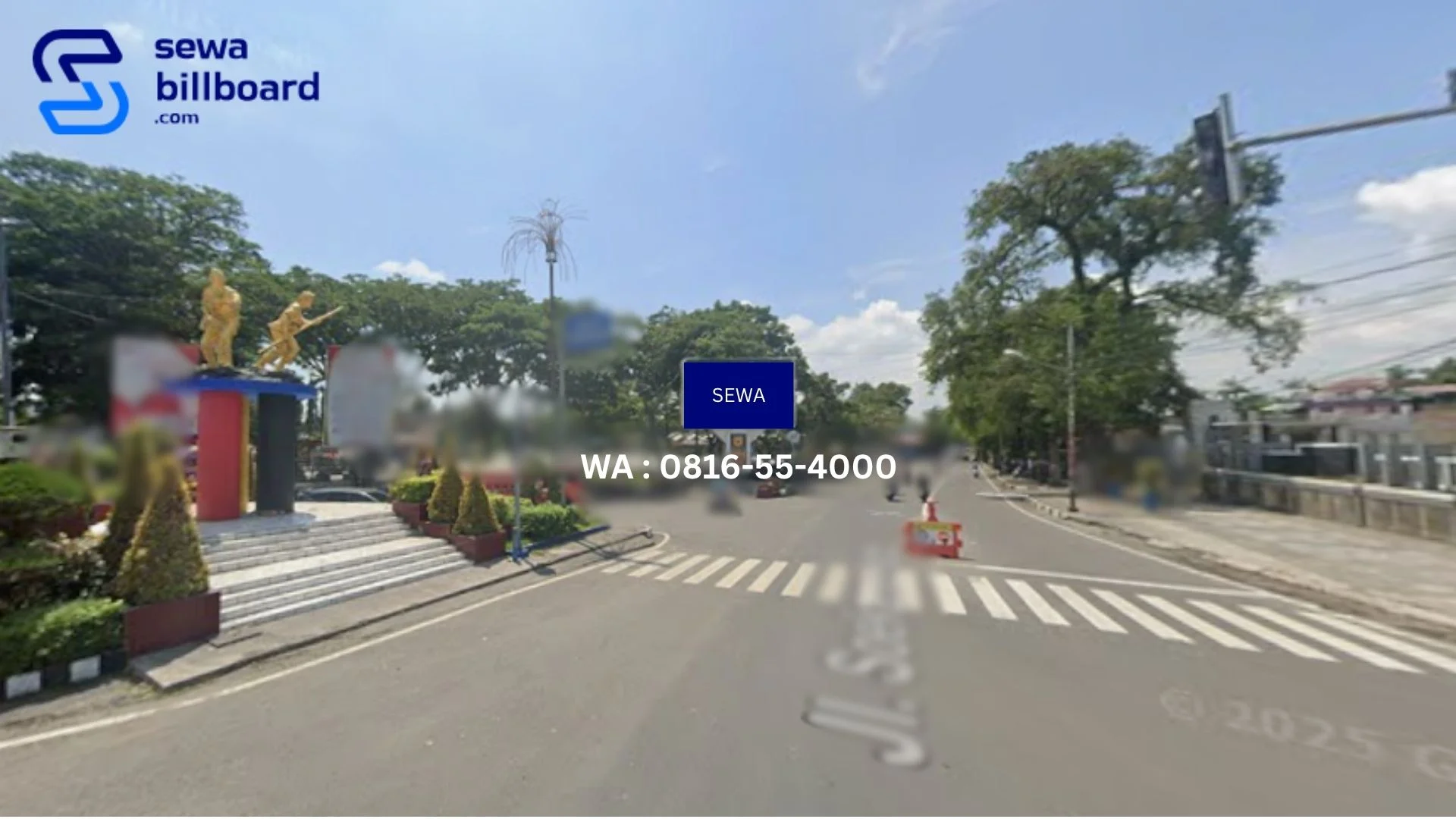 SEWA VIDEOTRON TANAH DATAR (Jl. Soekarno-Hatta)